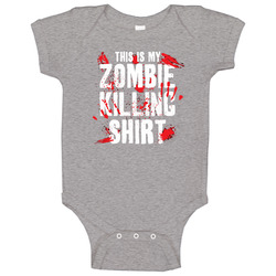 Zombie Killing Baby One Piece Zombie Killing Baby One Piece