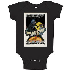 Phantom Of The Paradise Cool Vintage 70's Movie Baby One Piece Phantom Of The Paradise Cool Vintage 70's Movie Baby One Piece