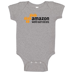 Amazon Web Services Website Logo Baby One Piece Amazon Web Services Website Logo Baby One Piece