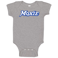 Moxie Soft Drink Logo Can Soda Fan Gift Idea Baby One Piece Moxie Soft Drink Logo Can Soda Fan Gift Idea Baby One Piece