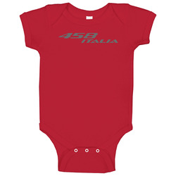 Ferarri 458 Italia Automobile Car Parts Cool Brand Logo Baby One Piece Ferarri 458 Italia Automobile Car Parts Cool Brand Logo Baby One Piece