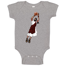 Jesus Jump Shot Jr Smith Basketball Baby One Piece Jesus Jump Shot Jr Smith Basketball Baby One Piece