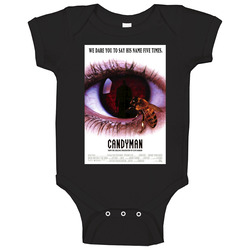 Candyman Cool Vintage 90's Movie Fan Baby One Piece Candyman Cool Vintage 90's Movie Fan Baby One Piece