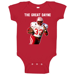 Ron Dayne The Great Dayne Wisconsin Football Baby One Piece