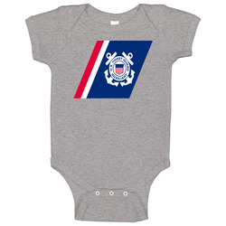 U.s. Coast Guard Auxiliary Baby One Piece U.s. Coast Guard Auxiliary Baby One Piece