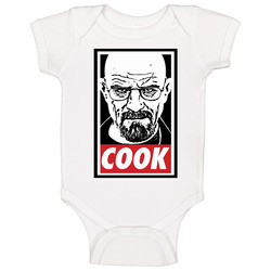 Obey The Cook Heisenberg Baby One Piece Obey The Cook Heisenberg Baby One Piece