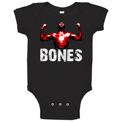 Jon Jones Bones Mma Fighter Card Fan Baby One Piece Jon Jones Bones Mma Fighter Card Fan Baby One Piece