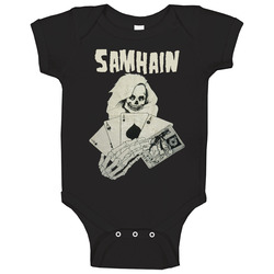 Samhain - Death Cards 2 Baby One Piece Samhain - Death Cards 2 Baby One Piece