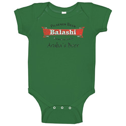 Aruba Balashi Beer Lover Ale Lager St. Patrick's Day Baby One Piece Aruba Balashi Beer Lover Ale Lager St. Patrick's Day Baby One Piece