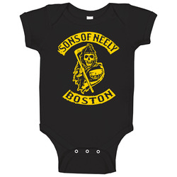 Cam Neely Sons Of Neely Boston Hockey Baby One Piece Cam Neely Sons Of Neely Boston Hockey Baby One Piece