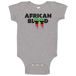 African Blood Africa Roots Origin Black Pride Classic Baby One Piece African Blood Africa Roots Origin Black Pride Classic Baby One Piece