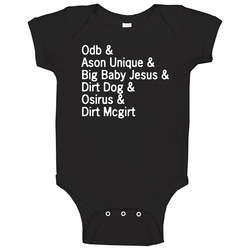 Wu Tang Clan Odb Dirt Dog Rap Baby One Piece Wu Tang Clan Odb Dirt Dog Rap Baby One Piece