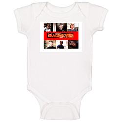 Macgyver Retro Tv Show Baby One Piece Macgyver Retro Tv Show Baby One Piece