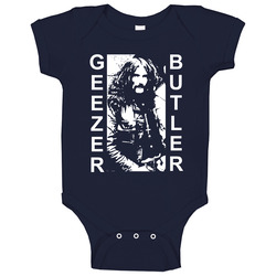Geezer Butler Baby One Piece Geezer Butler Baby One Piece