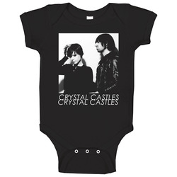 Crystal Castles Band 3 Baby One Piece Crystal Castles Band 3 Baby One Piece