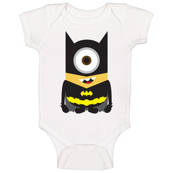 Minions Despicable Me 2 Batman Funny Standard Adult White T- S To 5xl Baby One Piece Minions Despicable Me 2 Batman Funny Standard Adult White T- S To 5xl Baby One Piece