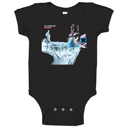 New Radiohead Ok Computer Rock Alternative Baby One Piece New Radiohead Ok Computer Rock Alternative Baby One Piece