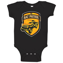 Rat Patrol Retro Tv Show 60s Baby One Piece Rat Patrol Retro Tv Show 60s Baby One Piece