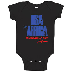 Usa Africa Baby One Piece