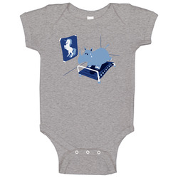 RUNNIN RHINO T SHIRT FUNNY TREADMILL UNICORN XSM-6XL COOL SPORTY TEE Baby One Piece RUNNIN RHINO T SHIRT FUNNY TREADMILL UNICORN XSM-6XL COOL SPORTY TEE Baby One Piece