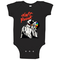 New Hot Daft Punk With Logo New From Us Baby One Piece New Hot Daft Punk With Logo New From Us Baby One Piece