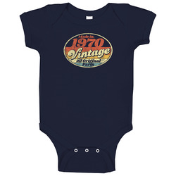 Vintage 1970 Oval Baby One Piece Vintage 1970 Oval Baby One Piece