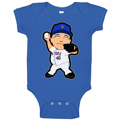 Bartolo Colon Mets Tee Baby One Piece Bartolo Colon Mets Tee Baby One Piece