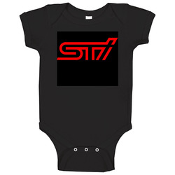 Sti Red Baby One Piece Sti Red Baby One Piece