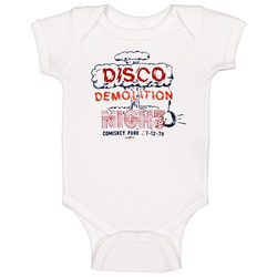Disco Demolition Night Comiskey Park 1979 Baby One Piece Disco Demolition Night Comiskey Park 1979 Baby One Piece