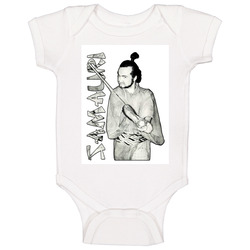 Samurai John Belushi Funny Vintage Baby One Piece Samurai John Belushi Funny Vintage Baby One Piece