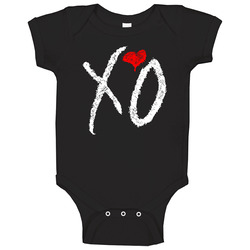 Xomerah Black Baby One Piece Xomerah Black Baby One Piece