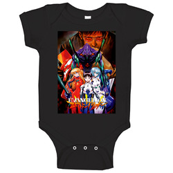 Neon Genesis Evangelion Anime Tv Show Cool Fan Baby One Piece Neon Genesis Evangelion Anime Tv Show Cool Fan Baby One Piece
