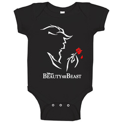 New Beauty And The Beast Vintage Standard Adult Black T- S To 5xl Baby One Piece New Beauty And The Beast Vintage Standard Adult Black T- S To 5xl Baby One Piece