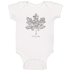The Tragically Hip Tour 2016 White Baby One Piece