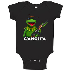 The Muppets Gangster Kermit Baby One Piece