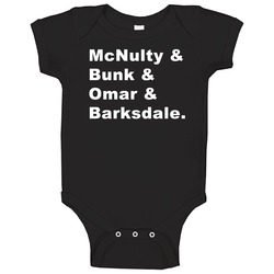 The Wire Omar Hbo Tv Show Baby One Piece