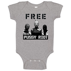 Free Pussy Riot NO PASARAN None shall pass PROTEST T Shirt(All colours) Baby One Piece