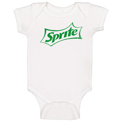 Vintage Distressed Sprite Logo 2 Baby One Piece