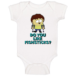 Do You Like Fish Sticks South Park Baby One Piece