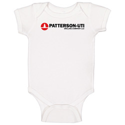 Patterson-uti Energy Inc Nasdaq Company Logo Employee Fan Baby One Piece Patterson-uti Energy Inc Nasdaq Company Logo Employee Fan Baby One Piece
