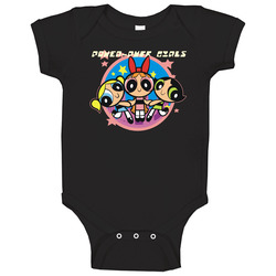 Chin Powerpuff 8jeekdd Baby One Piece Chin Powerpuff 8jeekdd Baby One Piece