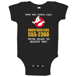 Ghostbusters Funny Action Movie Baby One Piece Ghostbusters Funny Action Movie Baby One Piece