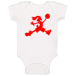 Mid 1 Hare Shoe Sneaker Baby One Piece Mid 1 Hare Shoe Sneaker Baby One Piece