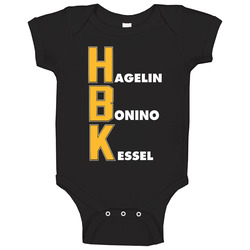 Hbk Line Pittsburgh Hockey Playoffs Hagelin Bonino Kessel Baby One Piece Hbk Line Pittsburgh Hockey Playoffs Hagelin Bonino Kessel Baby One Piece