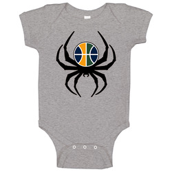 Spida Donovan Mitchell 45 Utah Basketball Sports Cool Baby One Piece Spida Donovan Mitchell 45 Utah Basketball Sports Cool Baby One Piece