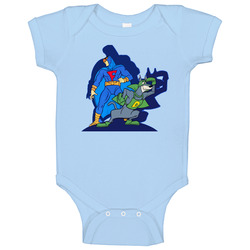 Dynomutt And Blue Falcon Cartoon Baby One Piece Dynomutt And Blue Falcon Cartoon Baby One Piece