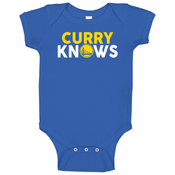 Curry Knows Tee Baby One Piece Curry Knows Tee Baby One Piece