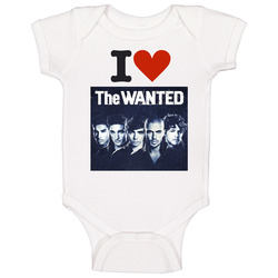 I Love The Wanted Band (glad You Came) New Music Baby One Piece
