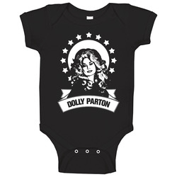 B Dlly Prtn Est 1946 Logo 2 Art Baby One Piece B Dlly Prtn Est 1946 Logo 2 Art Baby One Piece