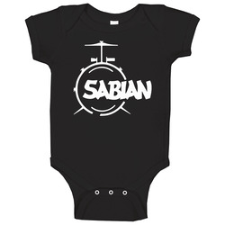Sabian 2 Black Baby One Piece